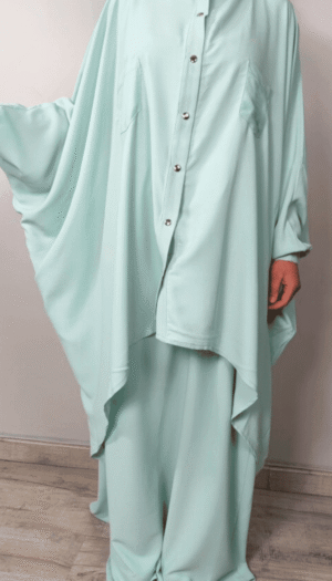 Ensemble Marwa vert d'eau