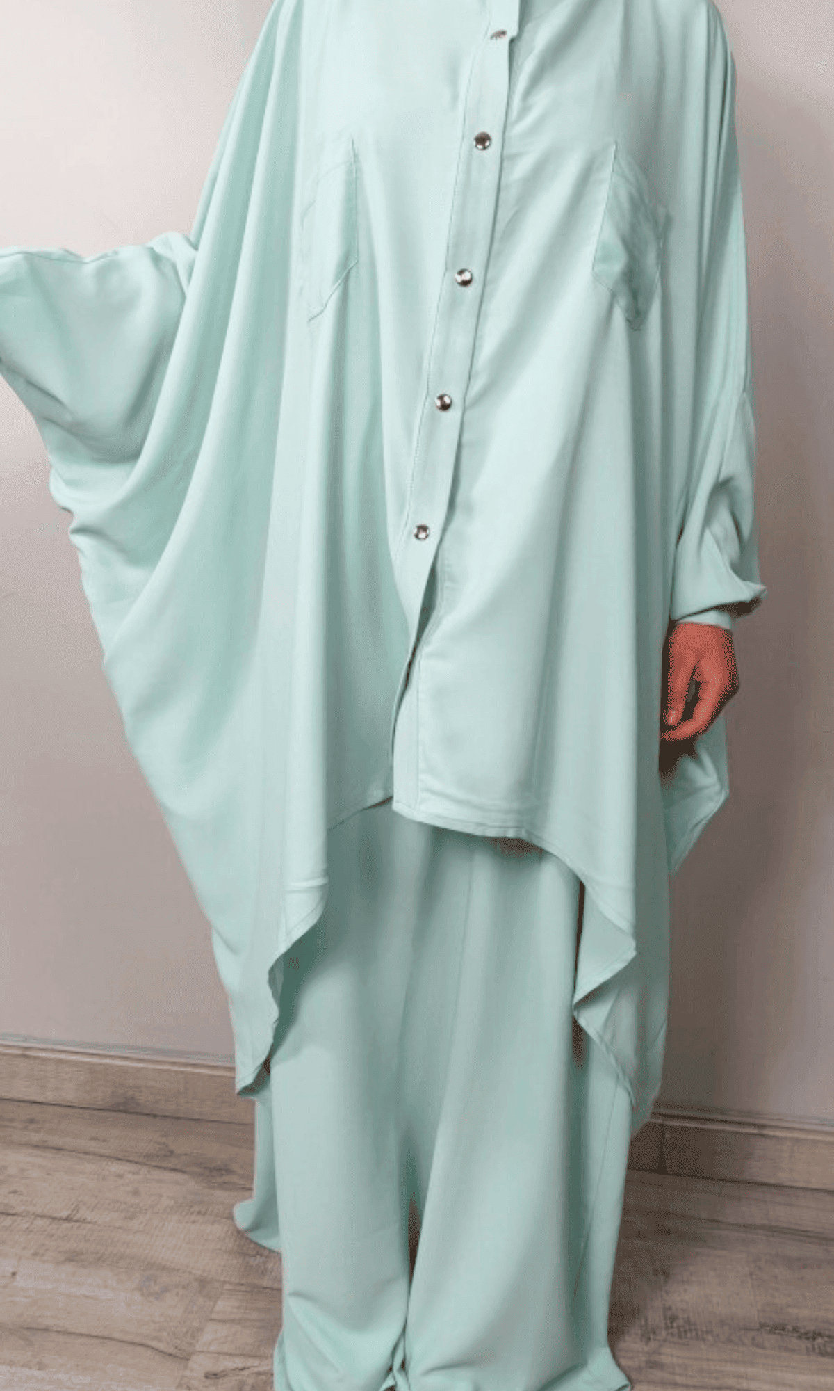 Ensemble Marwa vert d'eau