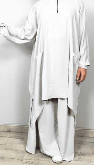 Ensemble Sana Gris Clair