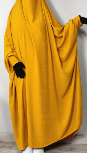 Jilbab 1 pièce Moutarde