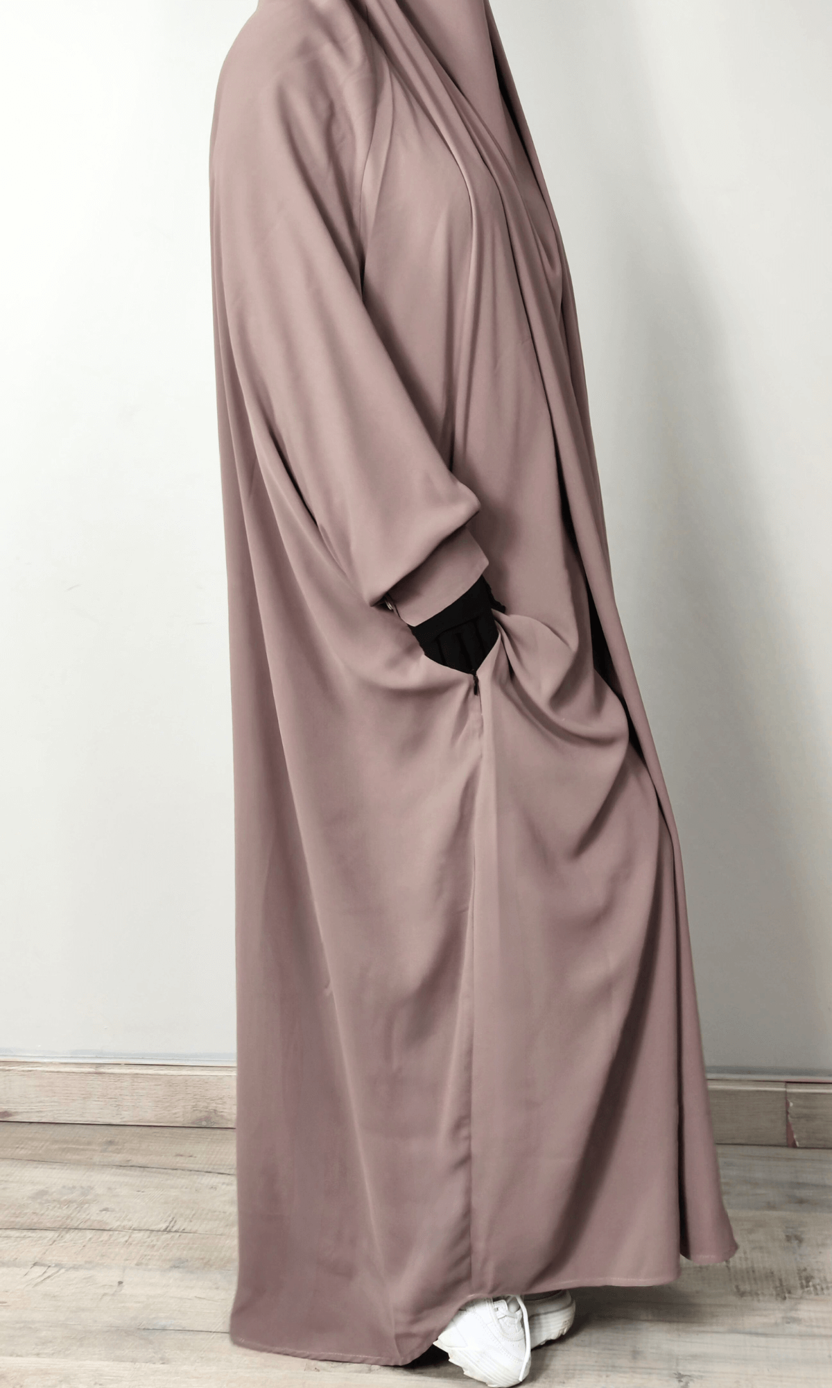 Jilbab 1 pièce Parme