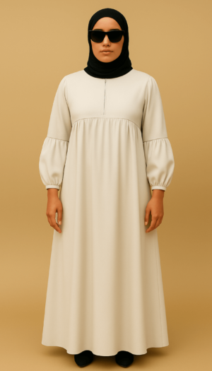 abaya cosy gris