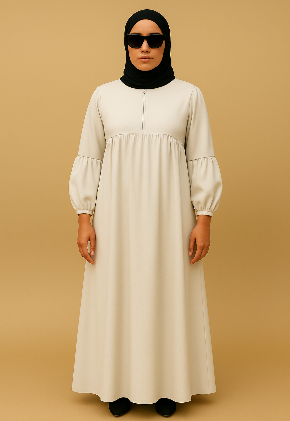 Abaya Cosy Gris - Taille 2
