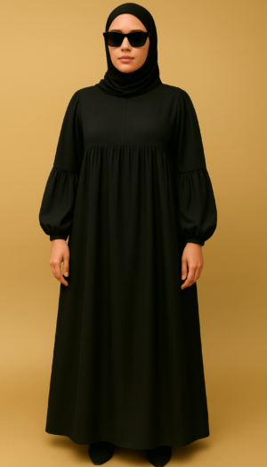 abaya cosy noir
