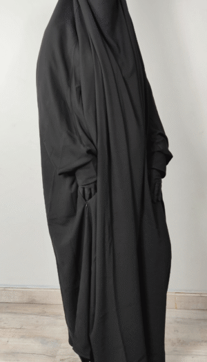 Jilbab 1 pièce Noir
