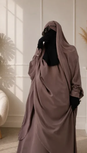 Jilbab deux pièces Parme