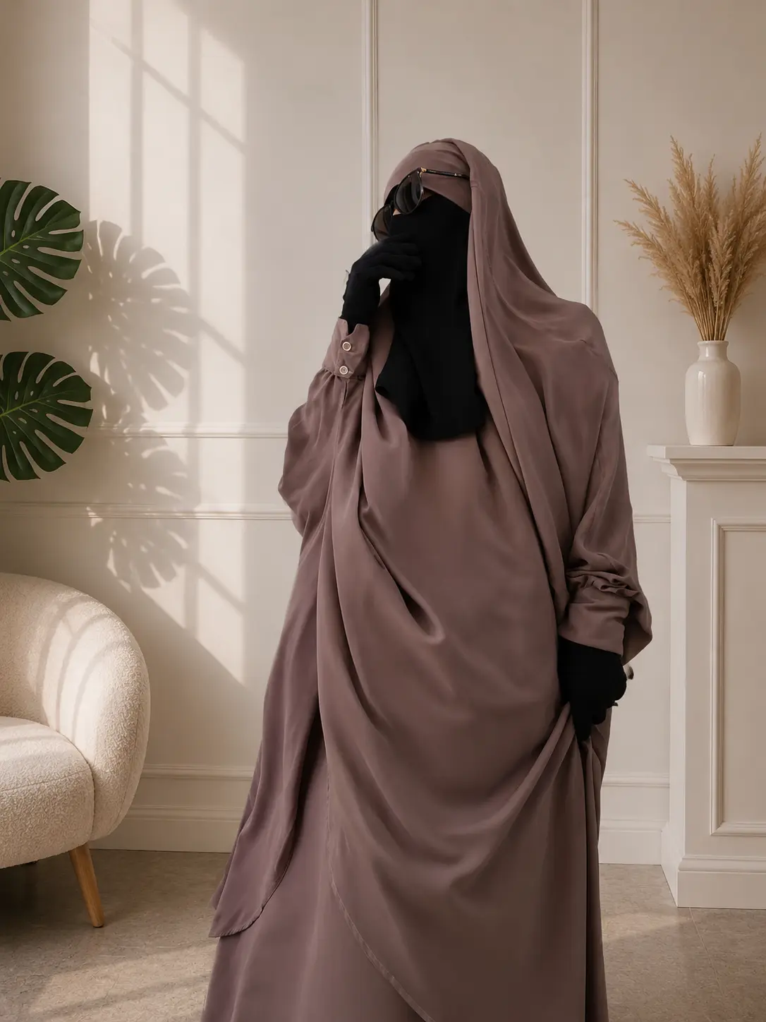 Jilbab deux pièces Parme