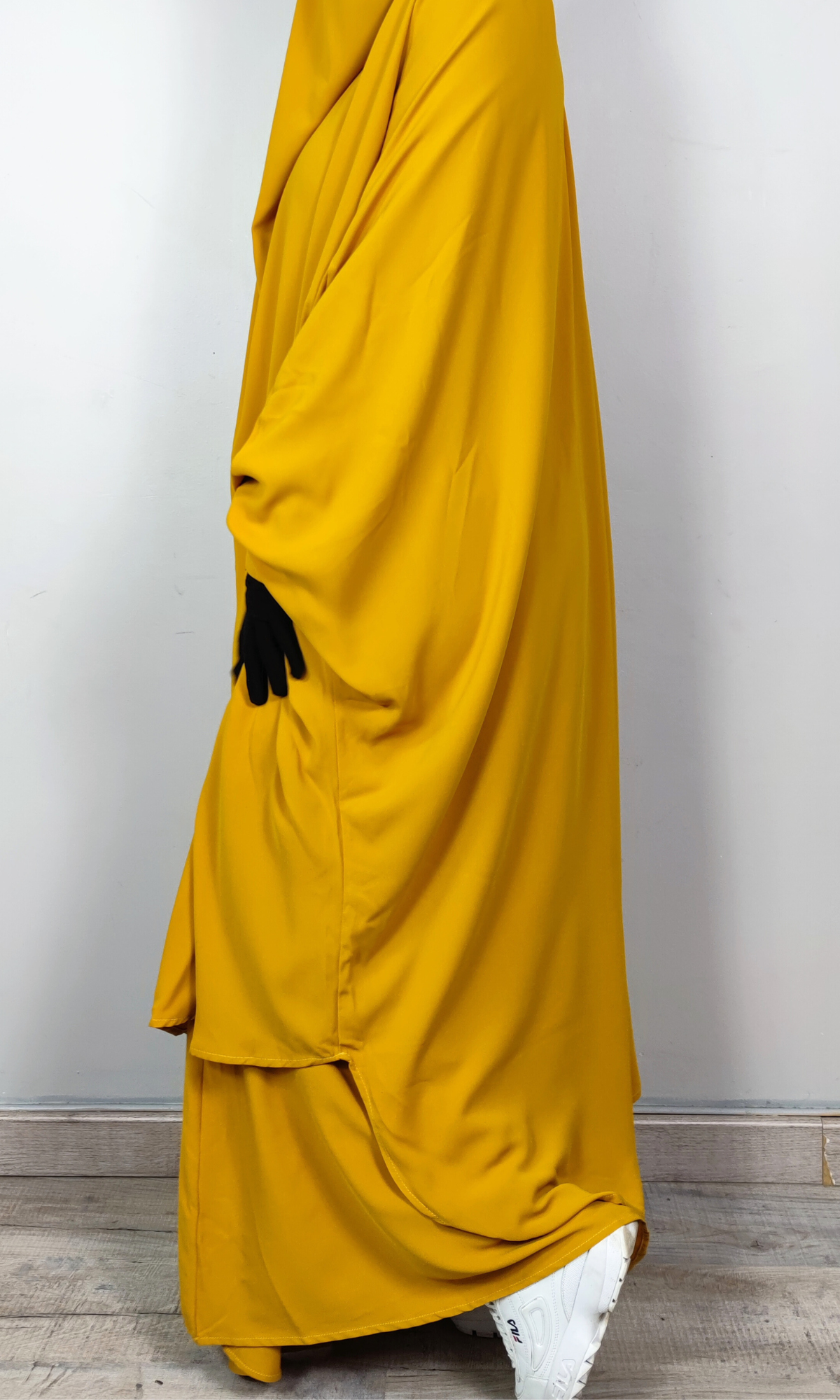 Jilbab deux pièces Moutarde
