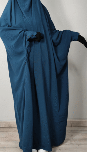 Jilbab 1 pièce Vert Canard